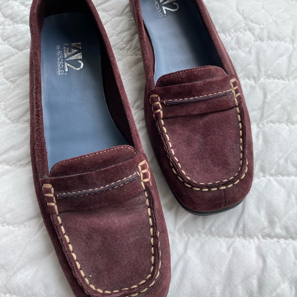 Aerosoles suede/nubuck loafers